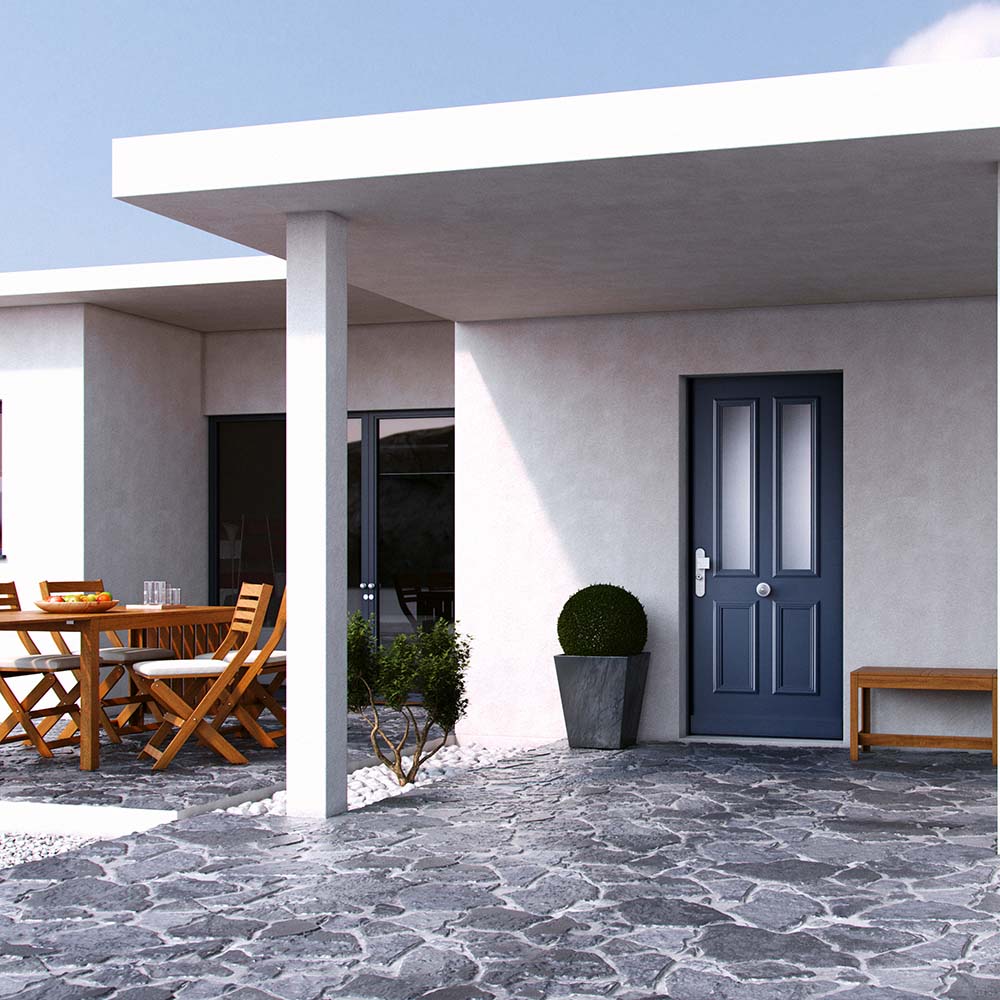 Modernisation performante de porte blindée pour appartement à Joigny.